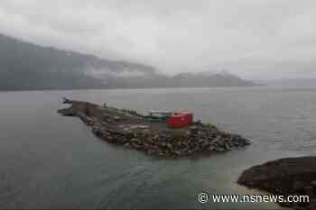 Watch the dismantling underway at the Squamish Spit (VIDEO) - North Shore News
