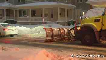 Side streets in Rochester, the tough part of snow clean-up
