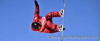 Laurie Blouin en finale du slopestyle