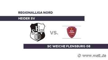Heider SV - SC Weiche Flensburg 08: Zwölf Partien ohne Sieg: Heide setzt Negativtrend fort - Regionalliga Nord - DIE WELT