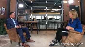 Illinois Governor Election: Aurora Mayor Richard Irvin Talks Pritzker Budget, Vaccine Mandates in First 1-on-1 Interview - NBC Chicago