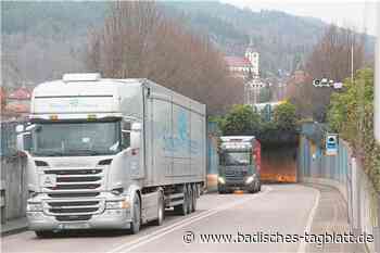 Gernsbach: Tunnel-Arbeiten erst 2023 fertig - Badisches Tagblatt