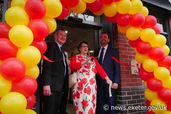 Lord Mayor’s charity goes large on fast food restaurant donation - Exeter City Council