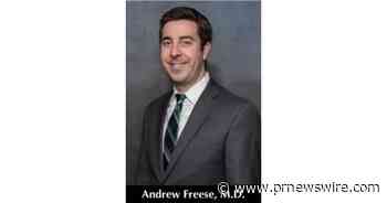 Andrew Freese, MD, is recognized by Continental Who's Who