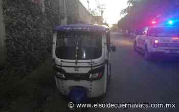 Servicio de Moto-taxis está prohibido en Zacatepec - El Sol de Cuernavaca