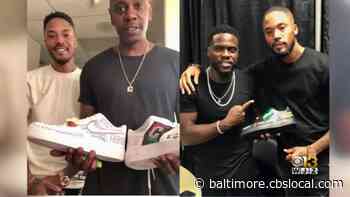 Baltimore ‘Shoe Muralist’ Gains National, Celebrity Attention For Custom Designs - CBS Baltimore