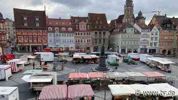Marktplatz Coburg: Verdächtiger Gegenstand führt zu Großeinsatz - BR24