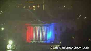 White House is red, white and blue for Team USA as Winter Olympics kick off! - Oakland News Now