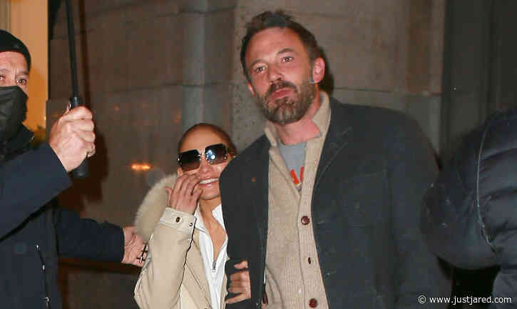 Ben Affleck Picks Up Jennifer Lopez from the Studio After a Long Day of Work (Photos)