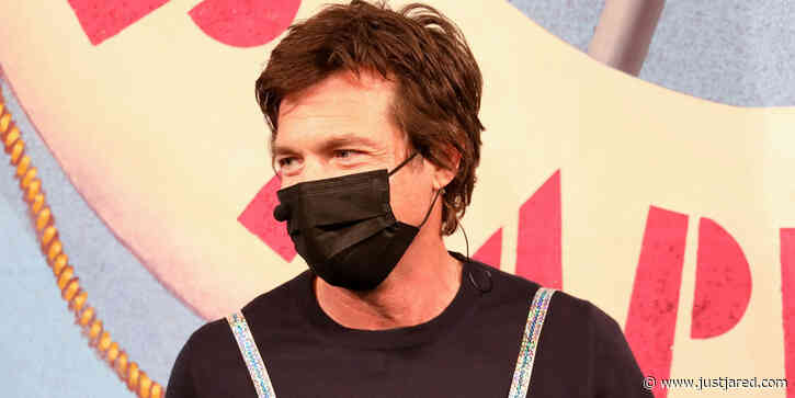 Jason Bateman Wears A Rhinestone Studded Blue Bra While Being Feted As Hasty Pudding Man of Year