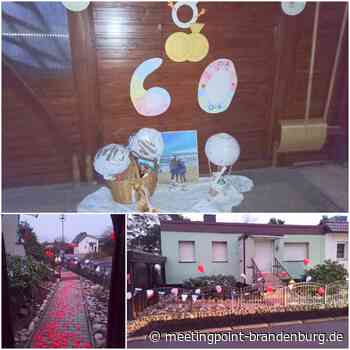 Diamante Hochzeit in Quarantäne - Enkel senden bunte Glückwünsche - Meetingpoint