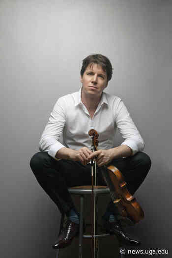 Violinist Joshua Bell returning to the UGA Performing Arts Center - University of Georgia