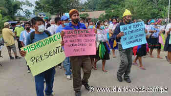 Realizan marcha de protesta en San José de Sisa exigiendo obras a la municipalidad Provincial - Diario Voces