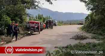 Transportistas realizan limpieza de maleza en carretera a San José de Sisa - VIA Televisión