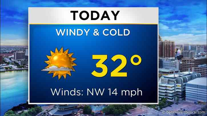 Maryland Weather: Windy & Cold