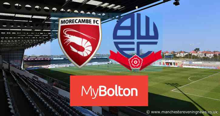 Morecambe 1-1 Bolton Wanderers LIVE: Ian Evatt's reaction to late draw and racist abuse stopping game - Manchester Evening News