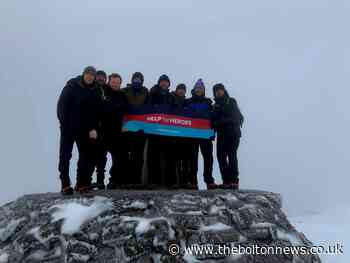 Shipmates conquer 'high' land for forces charity - The Bolton News