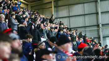 Supporter information: Morecambe v Bolton Wanderers - News - Morecambe FC