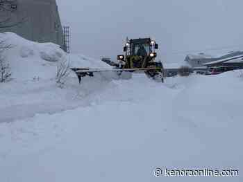 City snow removal taking place Thursday, Friday - KenoraOnline.com