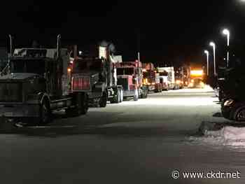 Trucker Convey Expected To Leave Kenora At 9:00 - ckdr.net