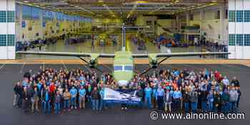 Textron Aviation Rolls Out First Production SkyCourier - Aviation International News