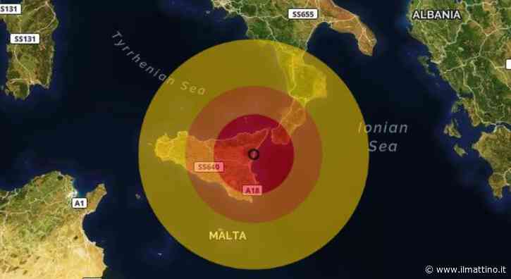 Terremoto a Catania, scossa di magnitudo 3.3. L'epicentro a Santa Venerina - ilmattino.it