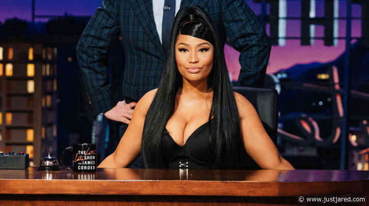 Nicki Minaj Did an Amazing Adele Impression for 'Corden' - Watch Now!