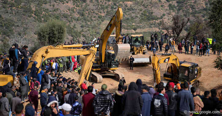 Rescuers Pull Out Boy Trapped in Well in Morocco: Live Updates - The New York Times