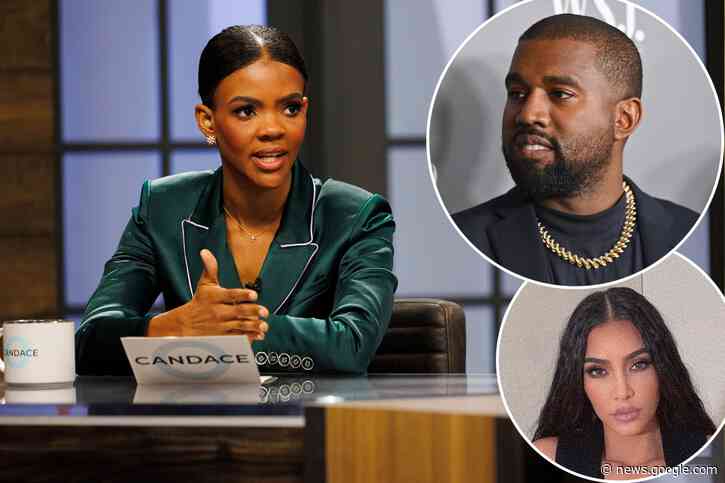 Candace Owens defends Kanye West against Kim Kardashian: 'Kim is wrong' - Page Six