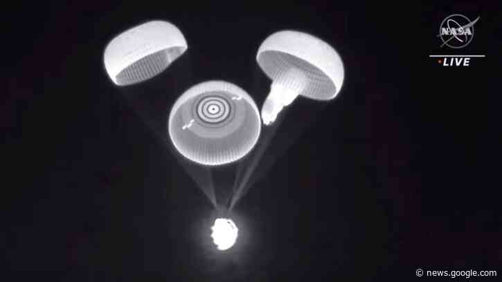 SpaceX, NASA investigating parachute problems on last 2 flights - Fox Business