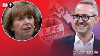 1. FC Köln: Bau-Zoff – FC-Boss Wehrle attackiert Köln-OB Henriette Reker - BILD