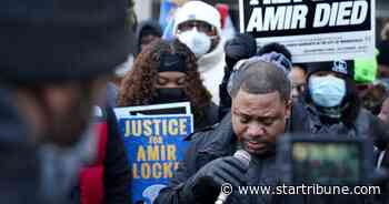 Protest of police killing of Amir Locke draws hundreds to Minneapolis