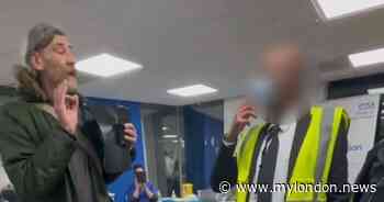 Anti-vaxxers storm Ealing vaccine centre accusing NHS staff of 'genocide' - My London