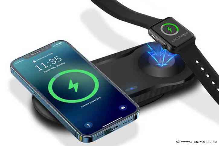 Charge your iPhone, AirPods, and Apple Watch with one dock