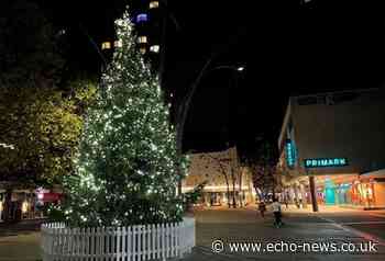 Christmas tree in place in Basildon town centre - Echo