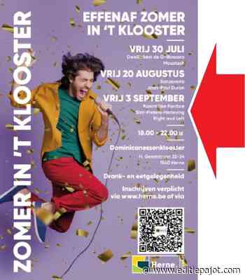 HERNE – Koninklijke fanfare Sint-Pieters-Herleving en Right and Left In het Dominicanessenklooster - Editiepajot