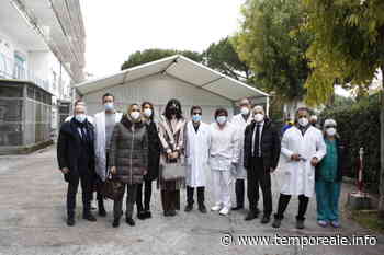 Formia / Inaugurazione nuova postazione per i malati di Covid19 presso l'ospedale "Dono Svizzero" [VIDEO] - Temporeale Quotidiano