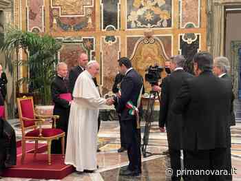 Il sindaco Canelli in udienza dal Santo Padre - Prima Novara