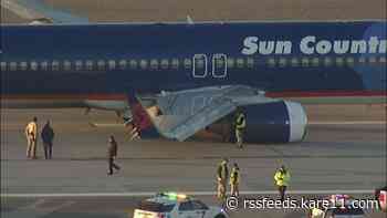 Sun Country flight experiences landing gear 'collapse' in Las Vegas