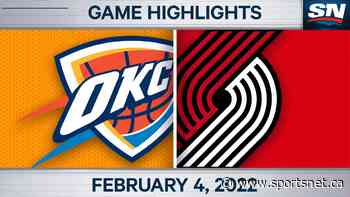 NBA Highlights: Thunder 96, Trail Blazers 93 - Sportsnet.ca