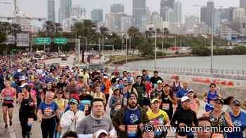 Road Closures Already Underway Ahead of Sunday's Miami Marathon