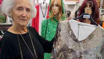 Die 92-jährige Eleonore Beier hat eine Vorliebe für italienische Mode. Die würde auch Elisabeth II stehen, ... - wa.de