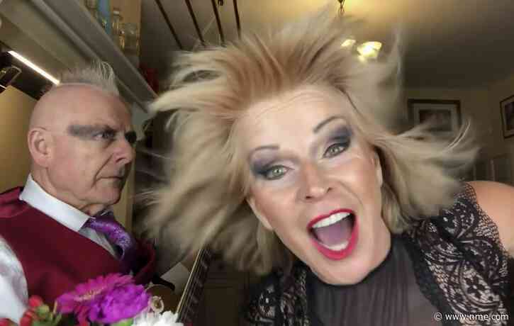 Toyah Willcox and Robert Fripp host a ‘White Wedding’ in latest Sunday Lunch cover