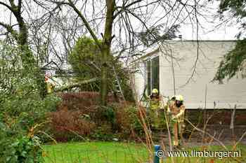 Stormschade in Limburg: boom tegen woning, wateroverlast op A2 - De Limburger