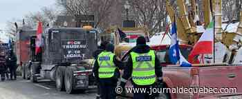 [EN IMAGES] «Convoi de la liberté» à Québec: retour des manifestants sur la colline parlementaire