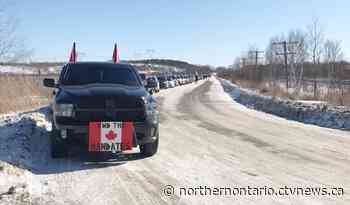 Sudbury protesters plan 'slow roll' in support of Ottawa truck convoy - CTV News Northern Ontario