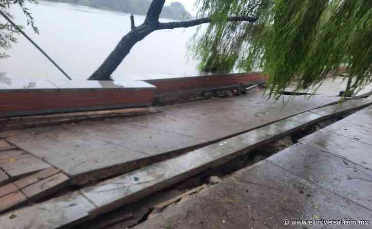 Colapsa obra recién entregada en Macuspana, Tabasco | El Universal - El Universal