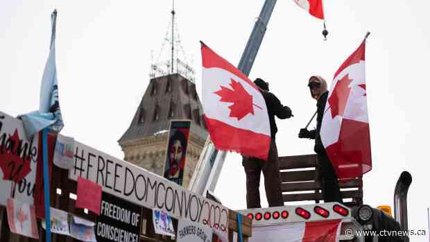 Protests spread to more Canadian cities as Ottawa churches close their doors