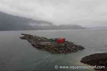 Check out the island created at the end of the Squamish Spit - Squamish Chief
