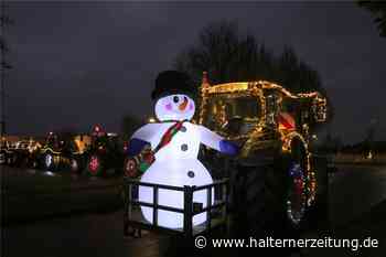 Trecker-Lichterfahrt in Stadtlohn - Halterner Zeitung